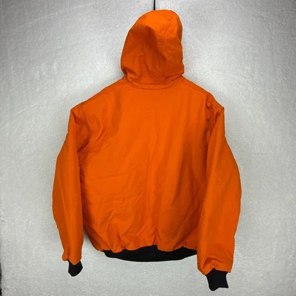 Carhartt Active Hunting Jacket Quilt Lined Mens 2XL J140 BLZ Blaze